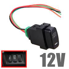 Buy fog light switch and get the best deals at the lowest prices on ebay! Mayitr 1pc 12v Universal Auto Tagfahrlicht Schalter Led Nebel Licht Push Kippschalter On Off Fur Mitsubishi Pajero Lancer Car Switches Relays Aliexpress