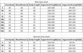 Size Chart For All Sizes Of People Dont Worry Size