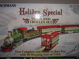Large electric christmas train tracks set kids toy with lights sounds tree decor. Holiday Special Bachmann Big Haulers Train Set Themes N Things S Blog