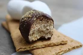 No Bake S Mores Bites Biscuits Graham Gaufrettes Au Chocolat