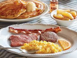 Let us introduce you to the breakfast version of the meat and three, cracker barrel's sunrise sampler. Facebook
