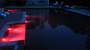 Pentair Globrite Multi Color Leds In Nh In Ground Pool Youtube