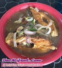 Resepi ikan talapia masak masam manis sedap mudah dan simple ikan talapia timun nenas cili api 2 biji bawang besar 5 ulas. Resipi Ikan Talapia Masak Taucu Blog Ibu Mifzal