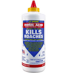 Boric acid is often used as an insecticide and can be very effective at controlling cockroaches, as well as small ants. Boric Acid Powder Dust 16oz Planet Natural