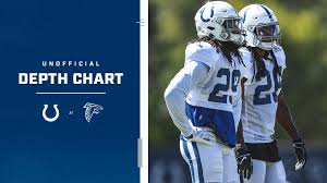 colts release week 3 unofficial depth chart for falcons matchup