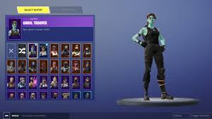 Fortnite Account With Ghoul Trooper Ghoul Trooper Fortnite Ps4 Skins