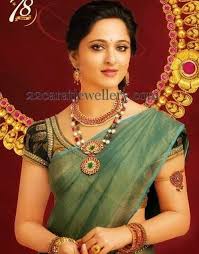 Anushka Shetty Temple Jewelry Indian Celebrities Indian Women India Beauty Women The actors came together for the photo shoot for a leading jewellery brand commercial. anushka shetty temple jewelry indian