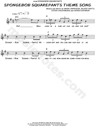 Are you ready kids aye aye captain. Spongebob Squarepants Theme Song From Spongebob Squarepants Sheet Music Leadsheet In G Major Transposable Download Print Sku Mn0106278