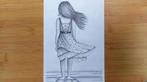 Über 7 millionen englischsprachige bücher. How To Draw Easy Girl Drawing For Beginners Step By Step Pencil Sketch Youtube