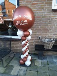 Ballonnen Huwelijksjubileum Bumble Fun Ballondecoraties Waalwijk