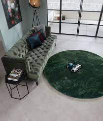 ross 53 hoogpolig vloerkleed vloerkleed blauw groen woonkamer groen