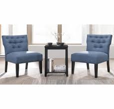 While browsing, keep in mind the following advice on. Sophie 3 Pc Denim Blue Black Accent Chairs Side Table Set By Acme