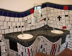 Hundertwasser Gedanken Und Zitate Hundertwasser Bahnhof Hundertwasser Badezimmer Design Bad Mosaik