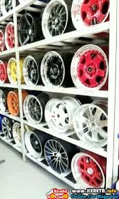 Memang saya pergi ke sana, time tukar sport rim kereta kelisa dulu. Sport Rim Design Klang Kedai Papan Sport Rim Visit Review