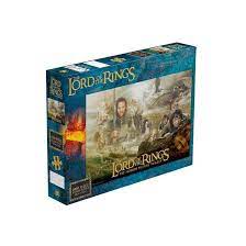 The completed puzzle measures 20 x 28 inches. Lord Of The Rings Trilogy 1000 Piece Jigsaw Puzzle Jb Hi Fi