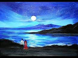 Choose your favorite night beach paintings from 3,121 available designs. Pin On Videos On How To
