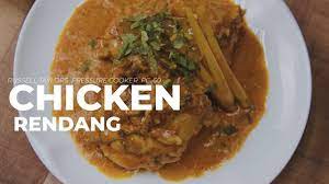 Cara cara masak ayam rendang ayam pencen noxxa yang pasti lembut dan beraroma. Russell Taylors Pressure Cooker Pc 60 Rendang Ayam Youtube
