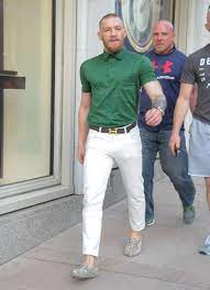 According to conor mcgregor's manager, audie attar, the ufc fighter is a free agent with regards to an apparel sponsorship for his fight against floyd mayweather on august 26. Conor Mcgregor S Best Style Moments And Wildest Street Fits Gq
