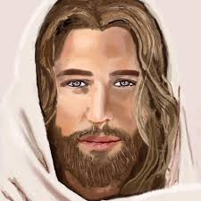 Jesus Christ Fine Art Printable Christ Art Instant Download Christian Art  LDS Art Modern Jesus Art
