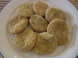 Kueh Tepung Gomak Food Tasting Desserts
