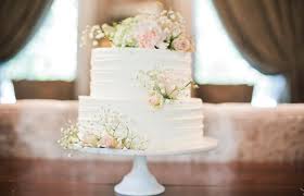 Choose something that has a special meaning for the couple and that matches the party theme. Simple Wedding Cakes With Fresh Flowers Lovetoknow