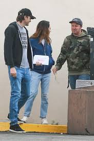 Ashton kutcher and mila kunis discuss quarantine wine; Mila Kunis And Ashton Kutcher Out In Los Angeles 05 Gotceleb
