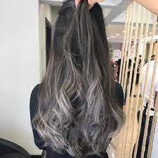 Iyigeceler Gri Ombre Balyaj Longhair Haircolor Hairstyle Kuafor Etiler Istanbul Baku Dubai Iran Doha Kuveyt Yeni Sac Ombre Balyaj