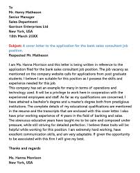Sales Cover Letter Examples Samples With Writing Tips