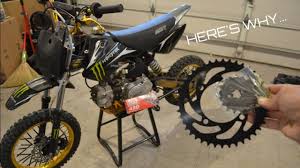 Why Your Pit Bike Sprocket Ratio Are So Important