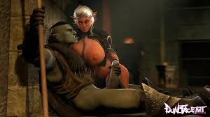 Ophelia Orc hand job (Dual-Face-Art) [Orc Tamer]