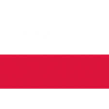 Emoji yang menampilkan bendera polandia, ditampilkan sebagai huruf pl di beberapa platform. Poland Flag