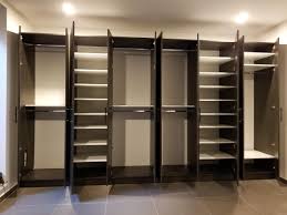 Closet organisers are a quick and easy way to before purchasing a closet organiser, look carefully at your current storage situation. 14 Ft Custom Wardrobe Wall Unit By Smart Closets Modern Closet New York By Smart Closet Solutions Houzz