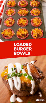 Low Carb Ranch Burger Bowls Are Loaded With Cheese And Bacon Recipe Keto Recipes Dinner Low Carb Dinner Low Carb Recipes