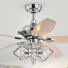 Silver Orchid Pitts 5 Blade Lighted Ceiling Fan W Pentagon Crystal Shade Ceiling Fan Warehouse Of Tiffany Silver Ceiling Fan More change crystal industrial ceiling fan with chandelier it is another one of the top ceiling fans with crystal chandelier available on the market.