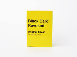 Try a different monitor to check for a faulty video card Black Card Revoked Second Edition Black Card Question Cards The Originals