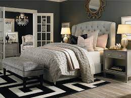 So Many Great Design Details In This Bedroom Schneiderman S Furniture Tuftedheadboard Furniture Graybedroom Graywa Home Bedroom Design Bedroom Makeover