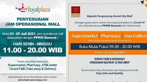 Kali ini vvideo panas,xyz update video buka bukan cewek sma yang kemaren sempet viral, entah apa yang membua viral boleh di ceksendiri videonya. Perubahan Jam Buka Mall Di Surabaya Selama Ppkm Darurat 21 25 Juli 2021 Ini Daftar Toko Yang Buka Surya