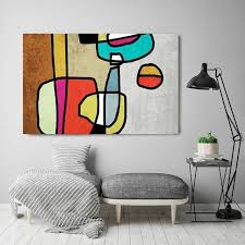 Lebendige Bunte Abstract 0 14 Mid Century Moderne Grun Rot Leinwand Kunstdruck Mid Century Moderne Leinwand Kunstdruck Bis Zu 72 Von Irena Orlov Avec Images Art Sur Toile Art Abstrait Moderne Illustrations Sur Toile