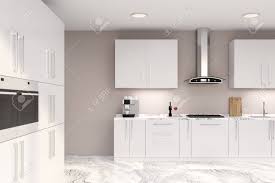 beige walls, white marble floor