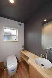 使い勝手抜群 小上がりのある畳ダイニングと広々癒しリビングのある家 寺島製材所の写真集 和モダン トイレ 家 トイレのデザイン