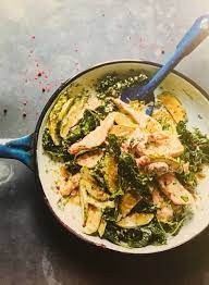 Joe Wicks Cheesy Chicken With Garlic Chives Cheesy Chicken Clean Eating Dinner