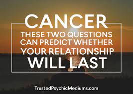 Pisces understands cancer's need to talk out emotions for hours, and the two of them can have deeply cerebral conversations. Cancer 2 Questions That Predict If Your Relationship Will Last