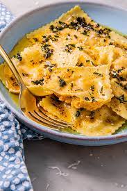 Butternut Squash Ravioli Is Worth Every Bit Of Effort Recipe Butternut Squash Recipes Squash Recipes Butternut Squash Ravioli
