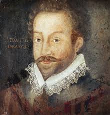 Explorer Sir Francis Drake sets sail from England