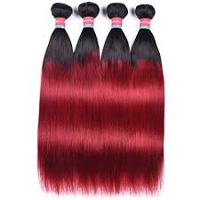 See more ideas about hair styles, burgundy hair, hair inspiration. Puromi Hair 4 Bundles Brazilian Straight Human Bundles Hair T1b Burgun Ninthavenue Europe