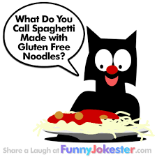 Food jokes and riddles for kids at enchantedlearning.com: New Funny Spaghetti Joke New Funny Cooking Jokes