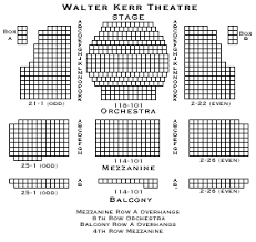 Expository Walter Kerr Theatre Seating Walter Kerr Theatre