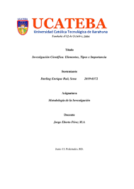 Metodologia de la Investigacion