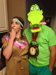 Diy Tick Tock Croc Costume Peter Pan Crocodile Peter Pan Costume Crocodile Costume Mom Costumes
