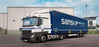 Ets2 Mercedes Benz Actros Mp4 V1 4 Fixed 1 39 X Mercedes Benz Mercedes Benz